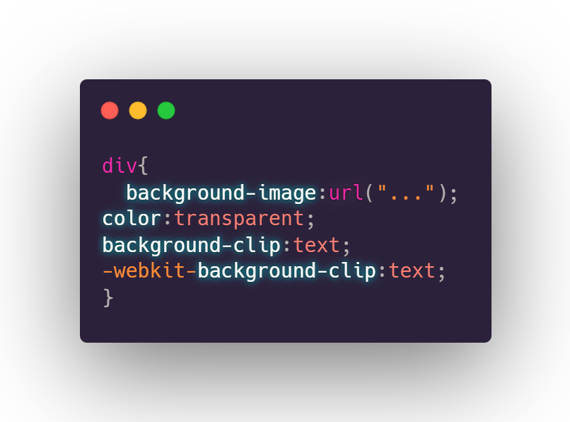 ejemplo de código con el uso de background-clip